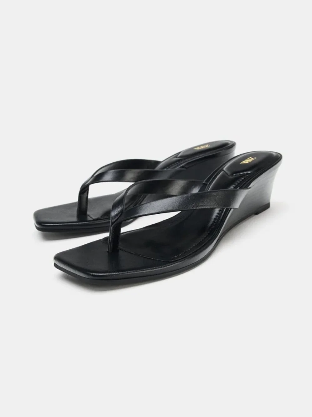 ZARA Wedge Heeled Sandals 2341/710/800 EU 38/ US 7.5 - Picture 5 of 16